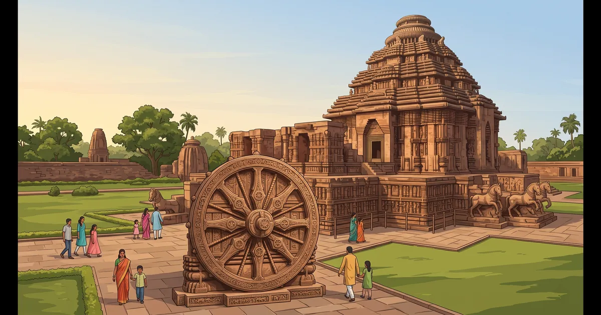 Konark Sun Temple, Odisha