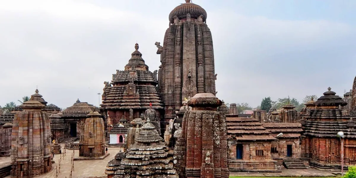 Lingaraj Temple in Old Town Bhubaneswar, Odisha